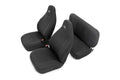 Seat Covers | Front and Rear | Jeep Wrangler TJ (03-06)/Wrangler Unlimited (04-06) by Rough Country