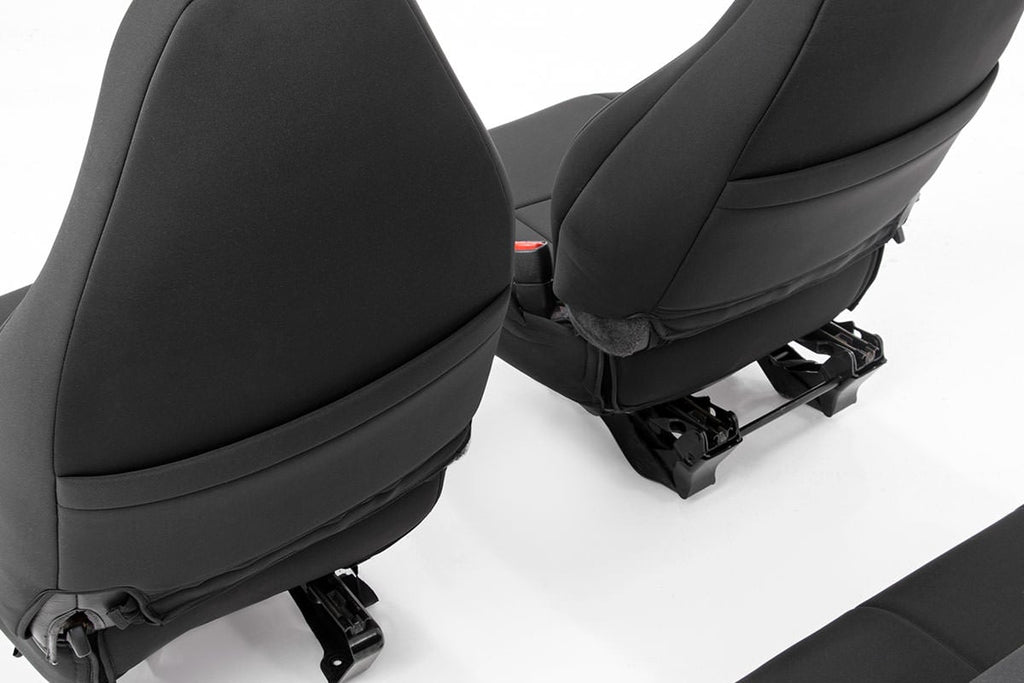 Seat Covers | Front and Rear | Jeep Wrangler TJ 4WD (1997-2002) by Rough Country