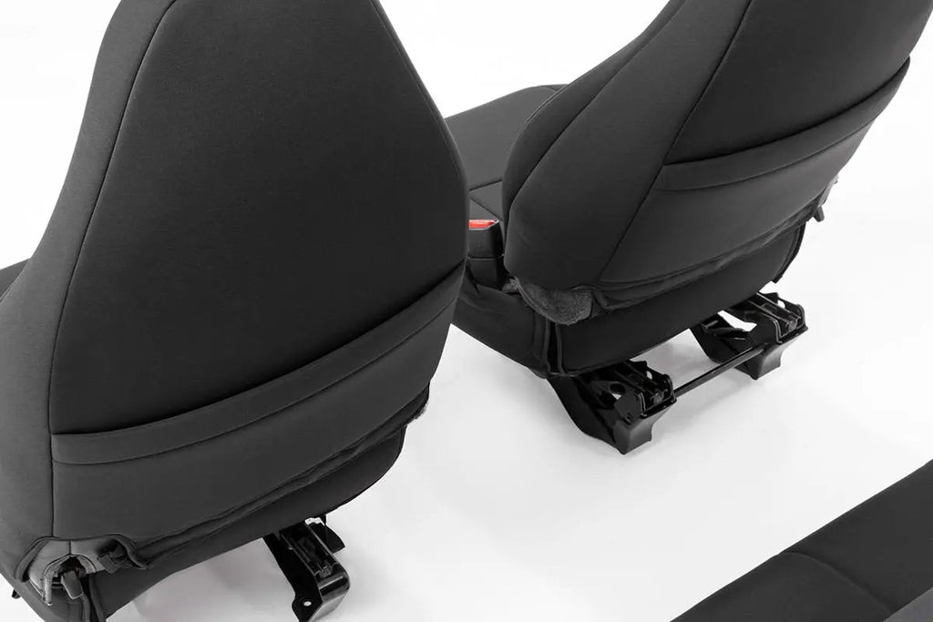 Seat Covers | Front and Rear | Jeep Wrangler TJ 4WD (1997-2002) by Rough Country