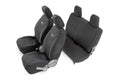 Seat Covers | Front and Rear | Jeep Wrangler JK 4WD (2007-2010) by Rough Country
