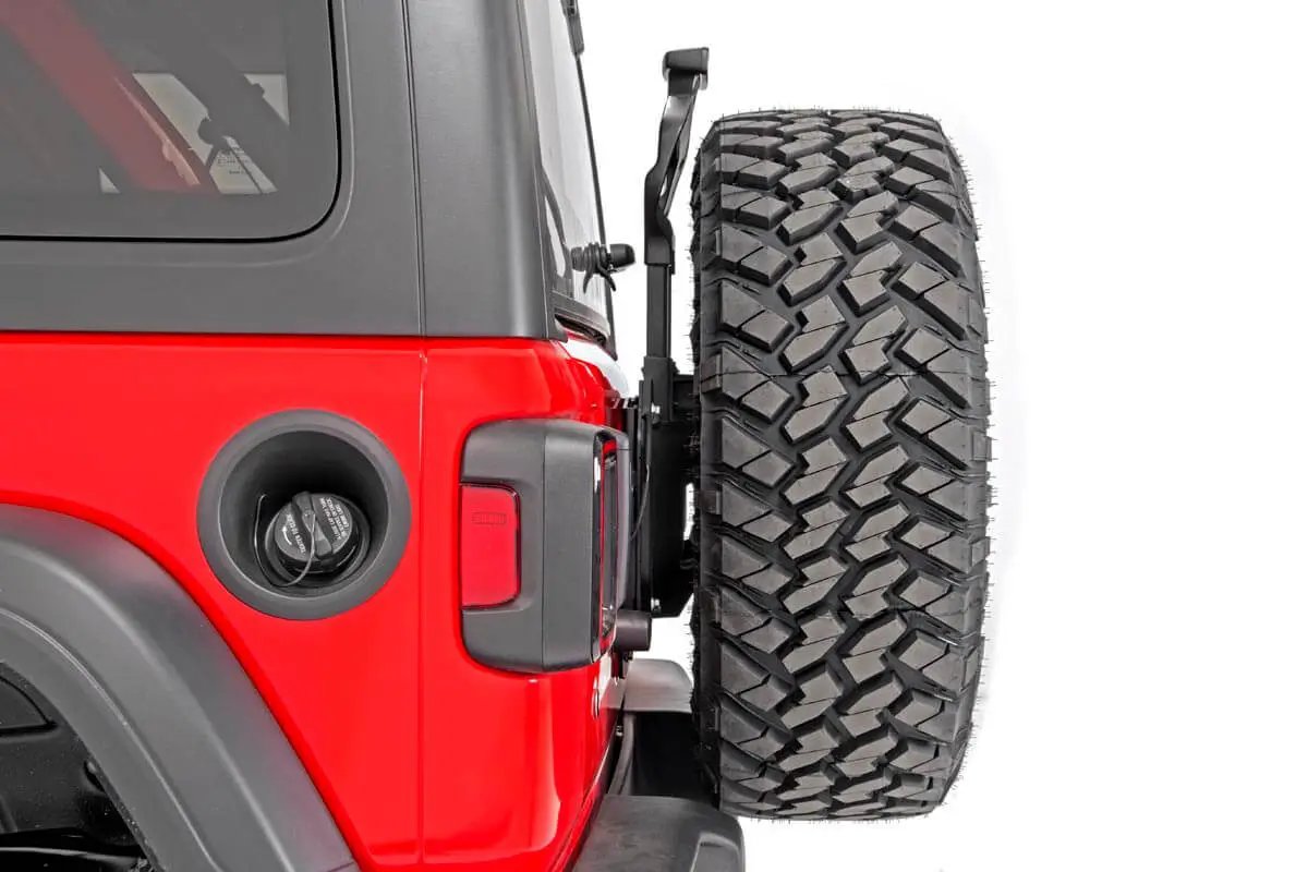 Tire Carrier Relocation Plate | No Prox | Jeep Wrangler JL (18-26)/Wrangler Unlimited (18-26) by Rough Country