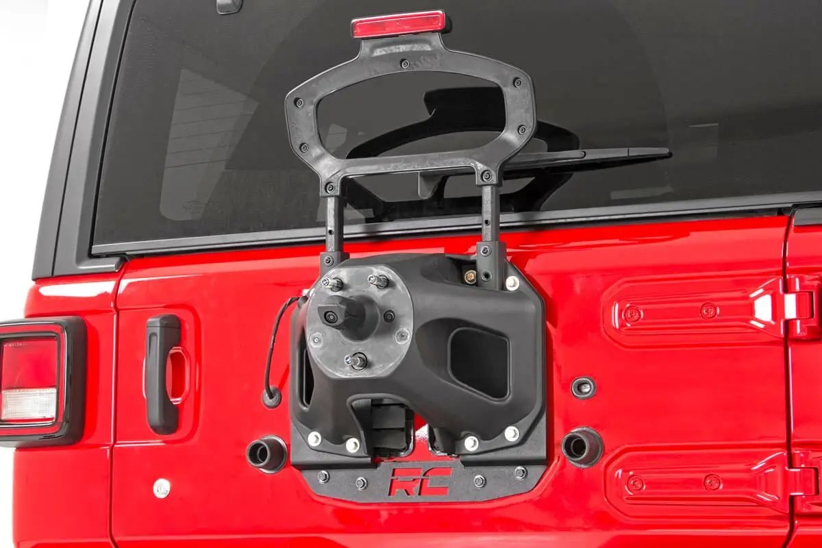 Tire Carrier Relocation Plate | No Prox | Jeep Wrangler JL (18-26)/Wrangler Unlimited (18-26) by Rough Country
