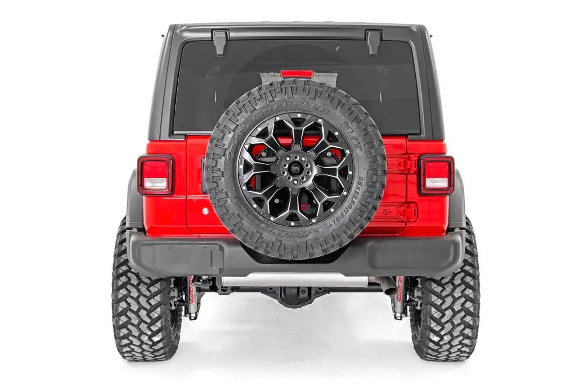 Tire Carrier Relocation Plate | Prox Sensor | Jeep Wrangler JL (18-26)/Wrangler Unlimited (18-26) by Rough Country