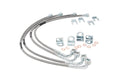 Brake Lines | Stainless | FR & RR | 4-6 Inch Lift | Jeep Wrangler JK/Wrangler Unlimited (07-18) by Rough Country
