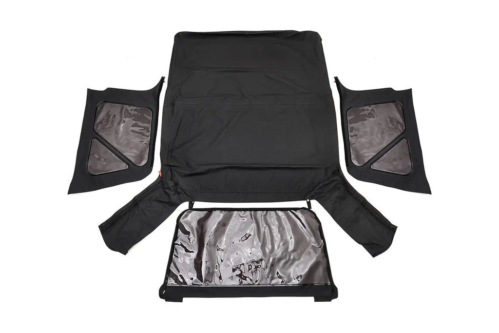 Soft Top | Replacement | Black | Full Doors | Jeep Wrangler TJ 4WD (97-06) by Rough Country