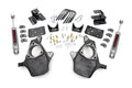 Lowering Kit | Knuckle | 2"FR | 4"RR | Chevy/GMC 1500 (07-14) by Rough Country