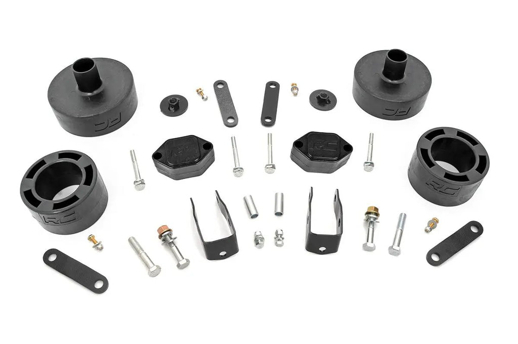 2.5 Inch Lift Kit | Spacers | Jeep Wrangler JK/Wrangler Unlimited (2007-2018) by Rough Country