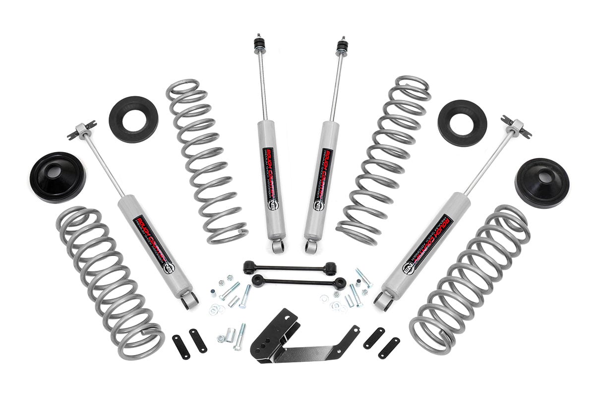 3.25 Inch Lift Kit | Jeep Wrangler Unlimited 2WD/4WD (2007-2018) by Rough Country