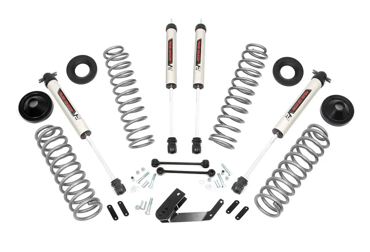 3.25 Inch Lift Kit | V2 | Jeep Wrangler Unlimited 2WD/4WD (2007-2018) by Rough Country