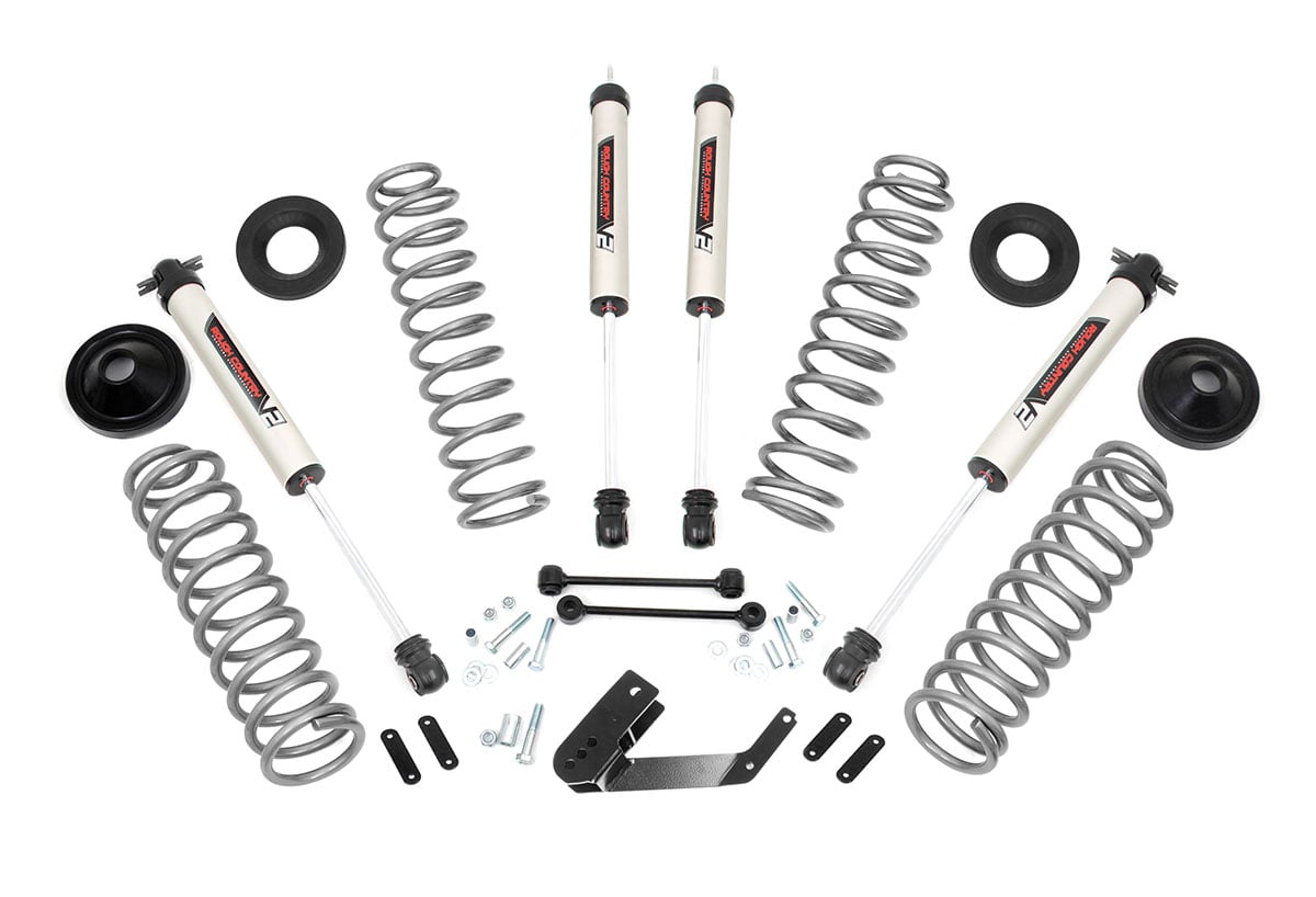 3.25 Inch Lift Kit | V2 | Jeep Wrangler Unlimited 2WD/4WD (2007-2018) by Rough Country