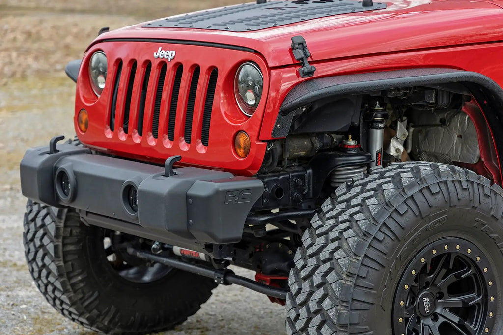 Front Bumper Caps | Jeep Wrangler JK/Wrangler Unlimited (2007-2018) by Rough Country