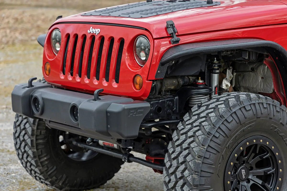 Front Bumper Caps | Jeep Wrangler JK/Wrangler Unlimited (2007-2018) by Rough Country