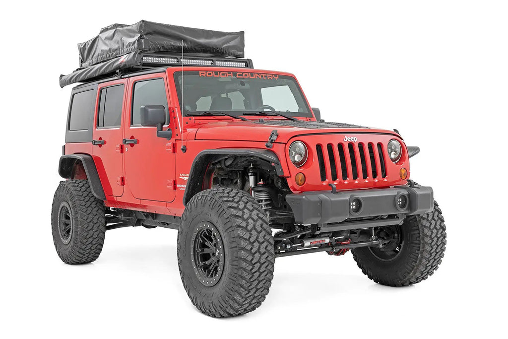 Front Bumper Caps | Jeep Wrangler JK/Wrangler Unlimited (2007-2018) by Rough Country