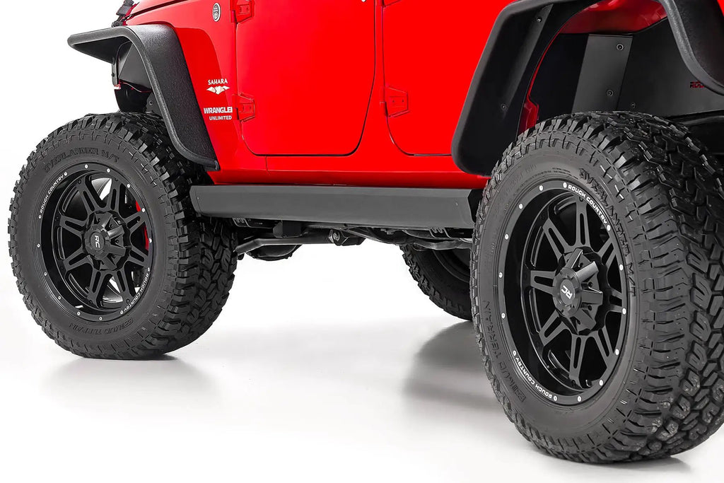 Power Running Boards | Dual Electric Motor | 4 Door | Jeep Wrangler Unlimited (07-18) by Rough Country