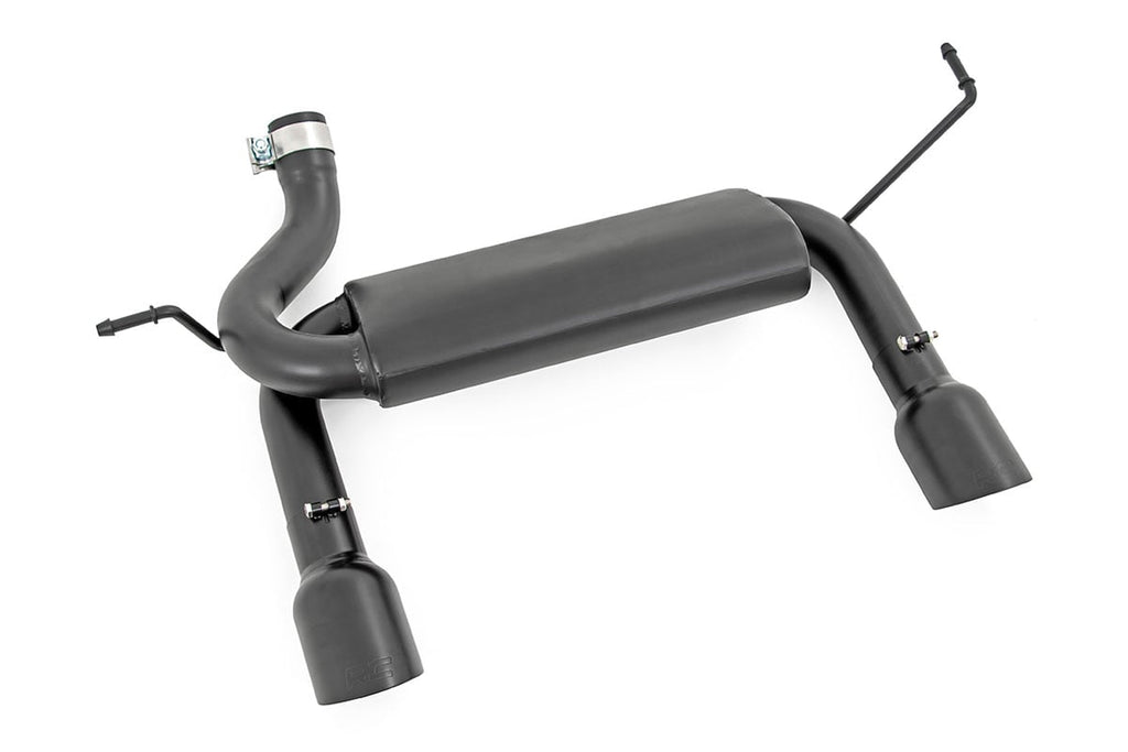 Performance Exhaust | Dual Outlet | Jeep Wrangler JK/Wrangler Unlimited (07-18) by Rough Country
