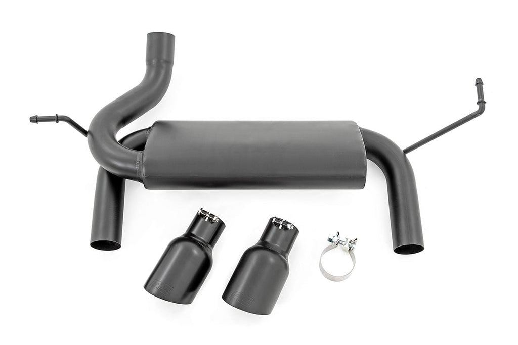 Performance Exhaust | Dual Outlet | Jeep Wrangler JK/Wrangler Unlimited (07-18) by Rough Country