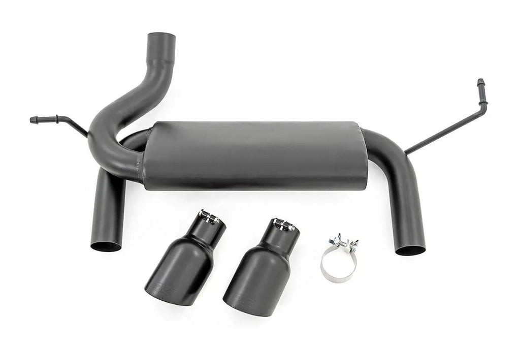 Performance Exhaust | Dual Outlet | Jeep Wrangler JK/Wrangler Unlimited (07-18) by Rough Country