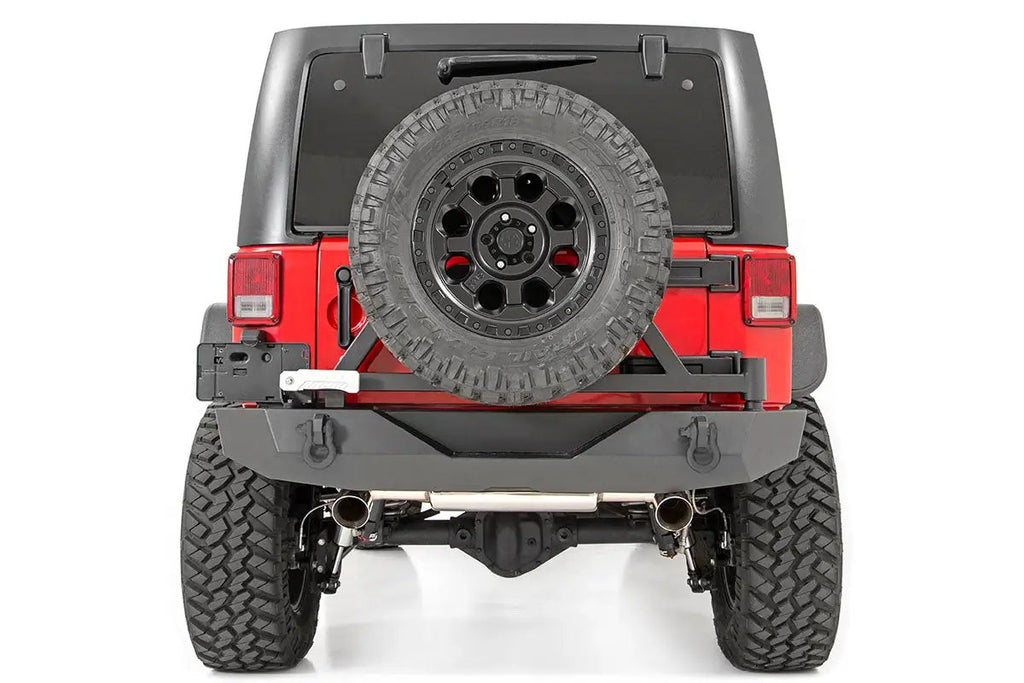 Rear Bumper | Rock Crawler | Tire Carrier | Jeep Wrangler JK/Wrangler Unlimited (07-18) by Rough Country