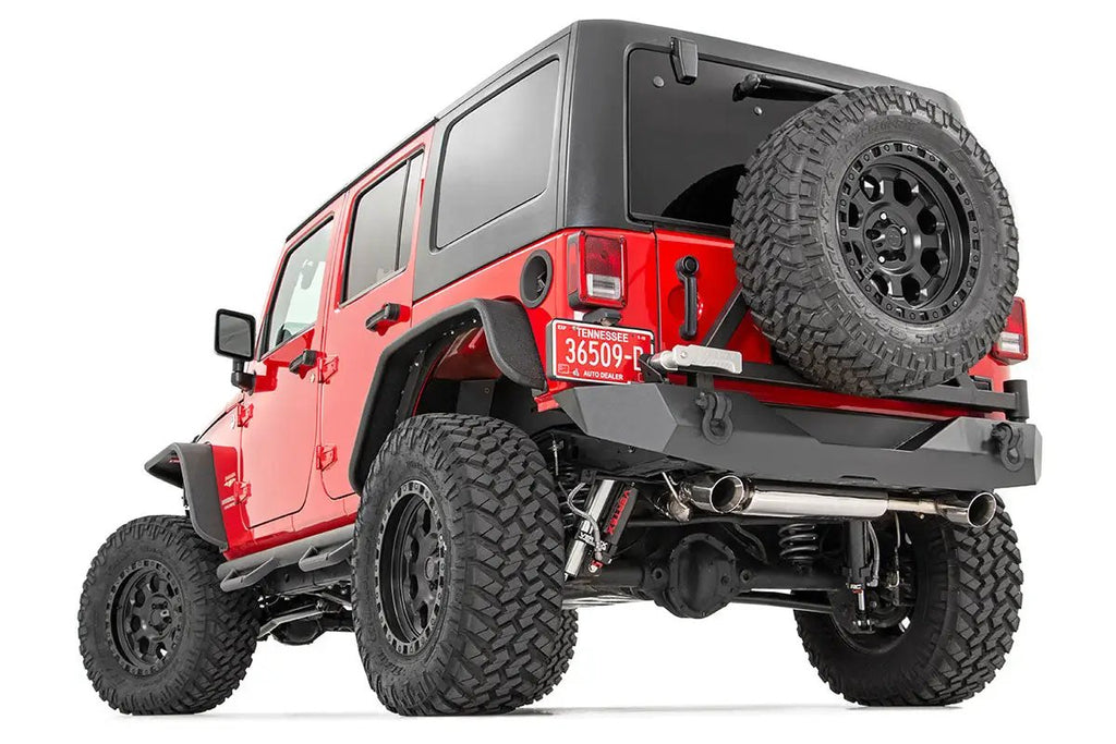 Rear Bumper | Rock Crawler | Tire Carrier | Jeep Wrangler JK/Wrangler Unlimited (07-18) by Rough Country