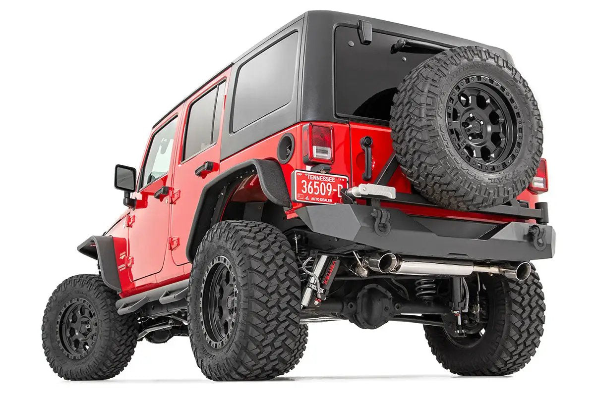 Rear Bumper | Rock Crawler | Tire Carrier | Jeep Wrangler JK/Wrangler Unlimited (07-18) by Rough Country