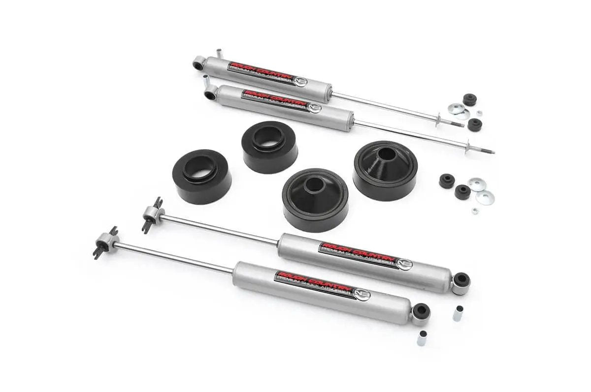 1.75 Inch Lift Kit | N3 | Jeep Wrangler JK/Wrangler Unlimited (2007-2018) by Rough Country