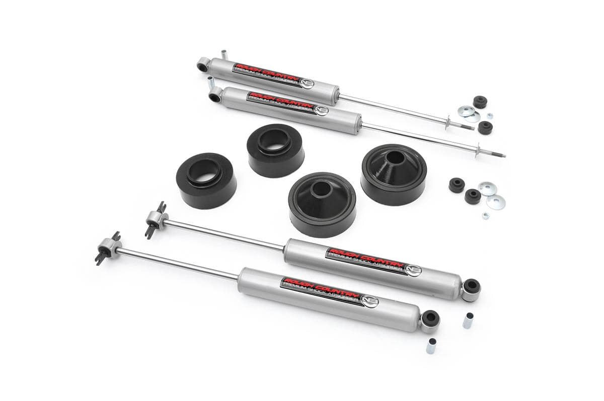 1.75 Inch Lift Kit | N3 | Jeep Wrangler JK/Wrangler Unlimited (2007-2018) by Rough Country