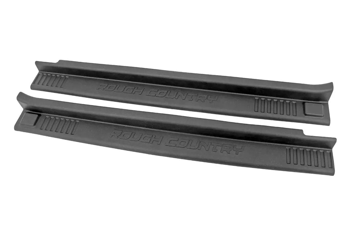 Entry Guards | Front and Rear | Jeep Wrangler JK/Wrangler Unlimited (07-18) by Rough Country