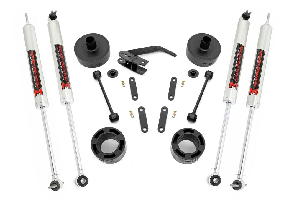 2.5 Inch Lift Kit | Spacers | M1 | Jeep Wrangler JK/Wrangler Unlimited (07-18) by Rough Country