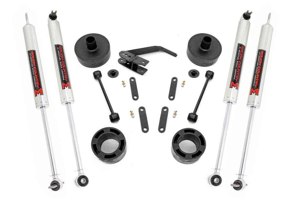 2.5 Inch Lift Kit | Spacers | M1 | Jeep Wrangler JK/Wrangler Unlimited (07-18) by Rough Country