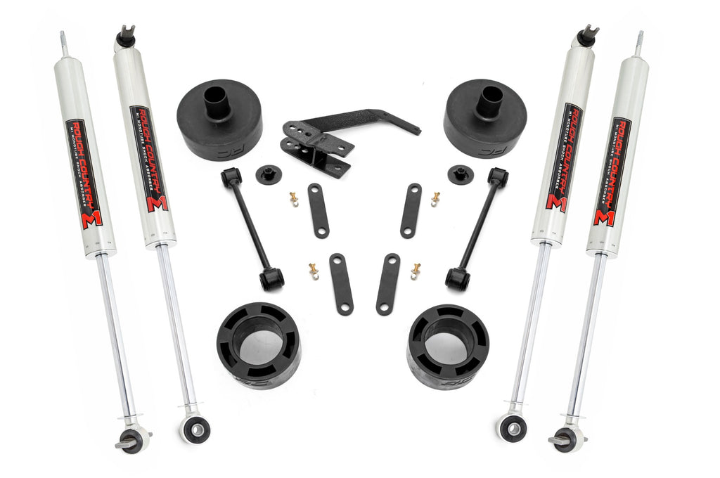 2.5 Inch Lift Kit | Spacers | M1 | Jeep Wrangler JK/Wrangler Unlimited (07-18) by Rough Country