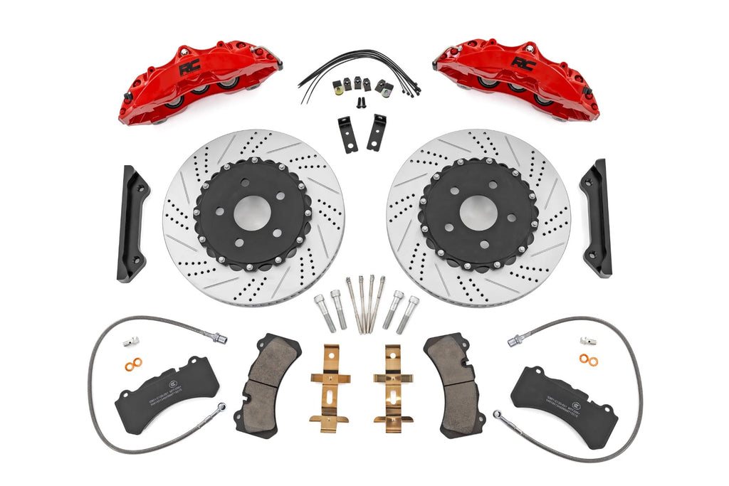 Performance Brake System | Front | Jeep Wrangler JK/Wrangler Unlimited (07-18) by Rough Country