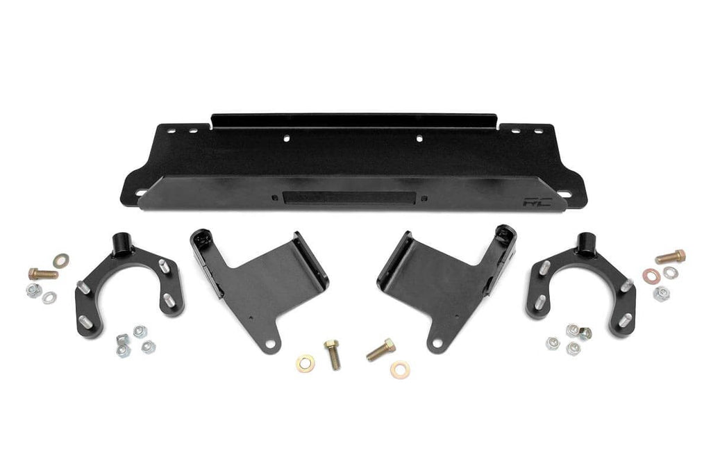 Winch Mounting Plate | Factory Bmpr | Jeep Wrangler JK/Wrangler Unlimited (07-18) by Rough Country