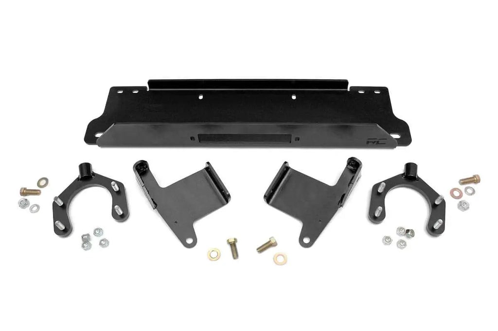 Winch Mounting Plate | Factory Bmpr | Jeep Wrangler JK/Wrangler Unlimited (07-18) by Rough Country