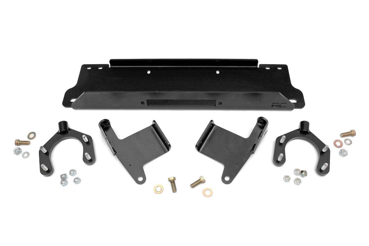 Winch Mounting Plate | Factory Bmpr | Jeep Wrangler JK/Wrangler Unlimited (07-18) by Rough Country