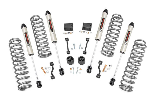 2.5 Inch Lift Kit | Coils | V2 | Jeep Wrangler Unlimited 4WD (2024-2026) by Rough Country