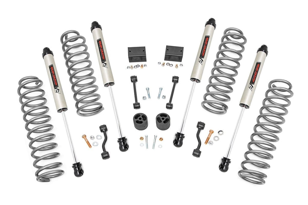 2.5 Inch Lift Kit | Coils | V2 | Jeep Wrangler Unlimited 4WD (2024-2026) by Rough Country