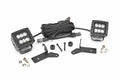 LED Light Kit | Hinge Mount | 2" Black Pair | Jeep Gladiator JT/Wrangler JL (18-26) by Rough Country