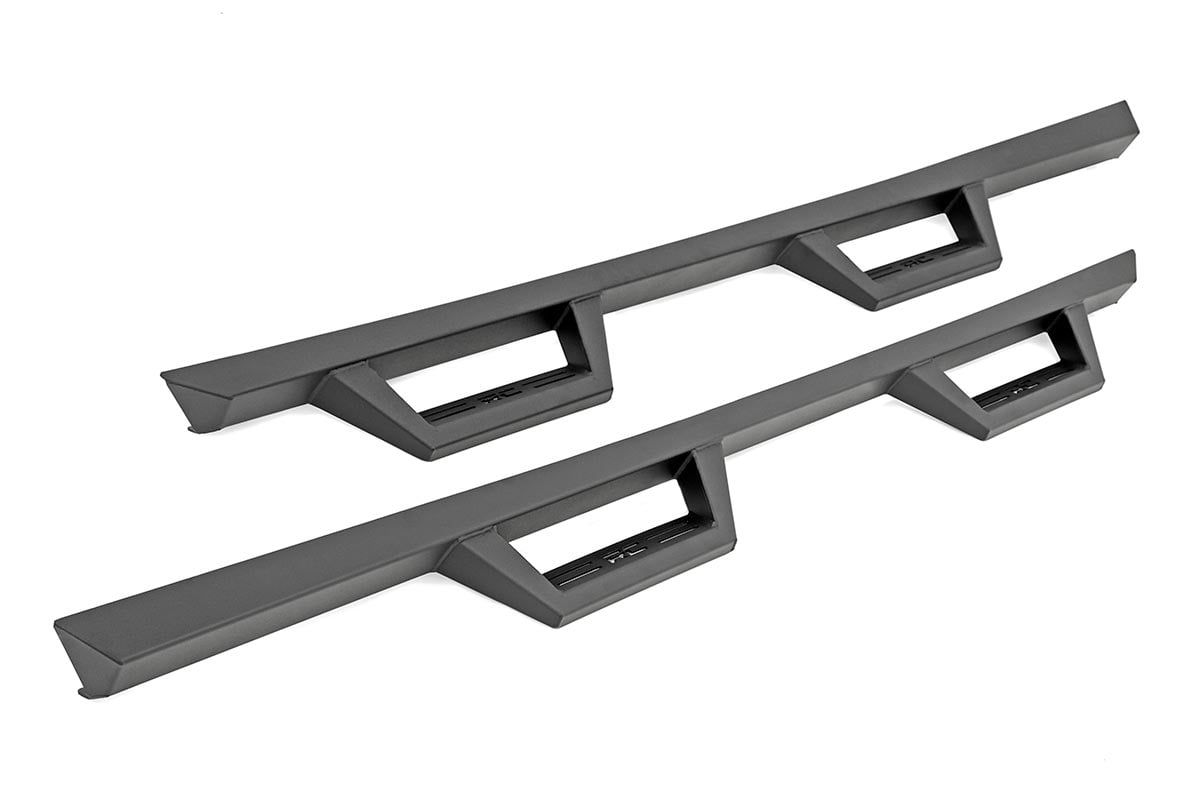 Contoured Drop Steps | 4 Door | Jeep Wrangler JL (21-25)/Wrangler Unlimited (18-26) by Rough Country