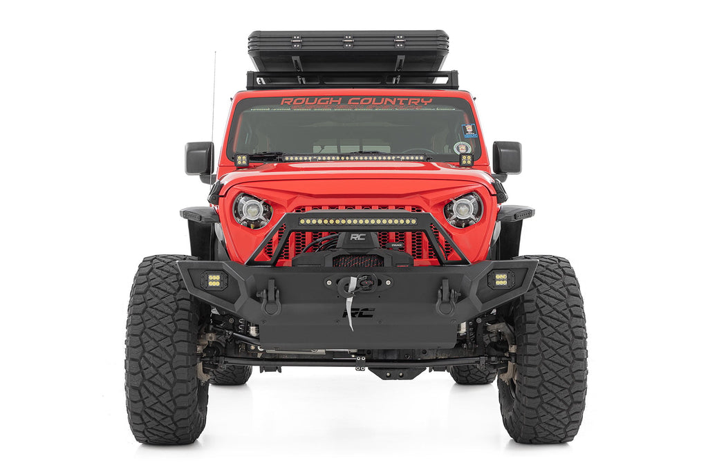 Front Winch Bumper | Jeep Gladiator JT/Wrangler JK & JL/Wrangler Unlimited by Rough Country