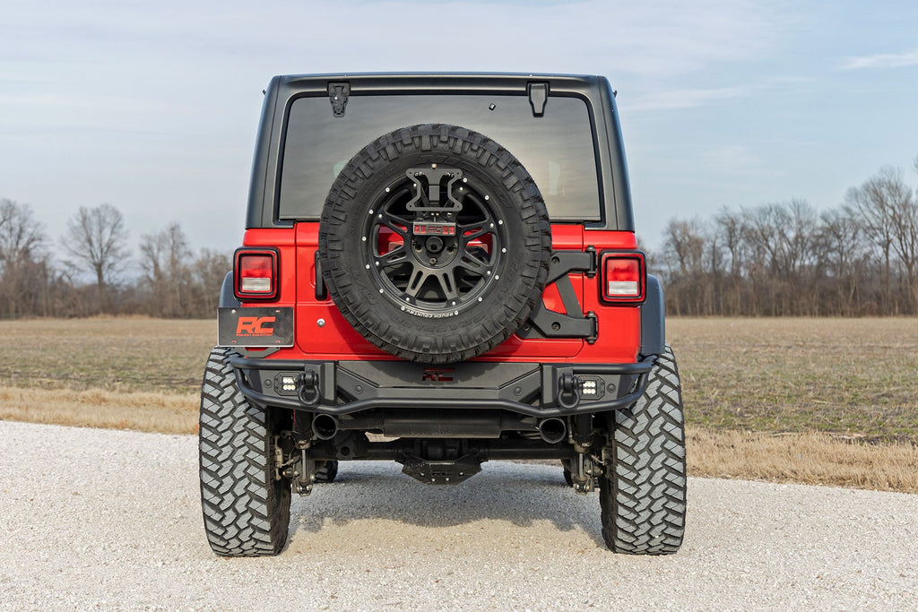 Rear Bumper | Tubular | Jeep Wrangler JL (18-26)/Wrangler Unlimited (18-26) by Rough Country
