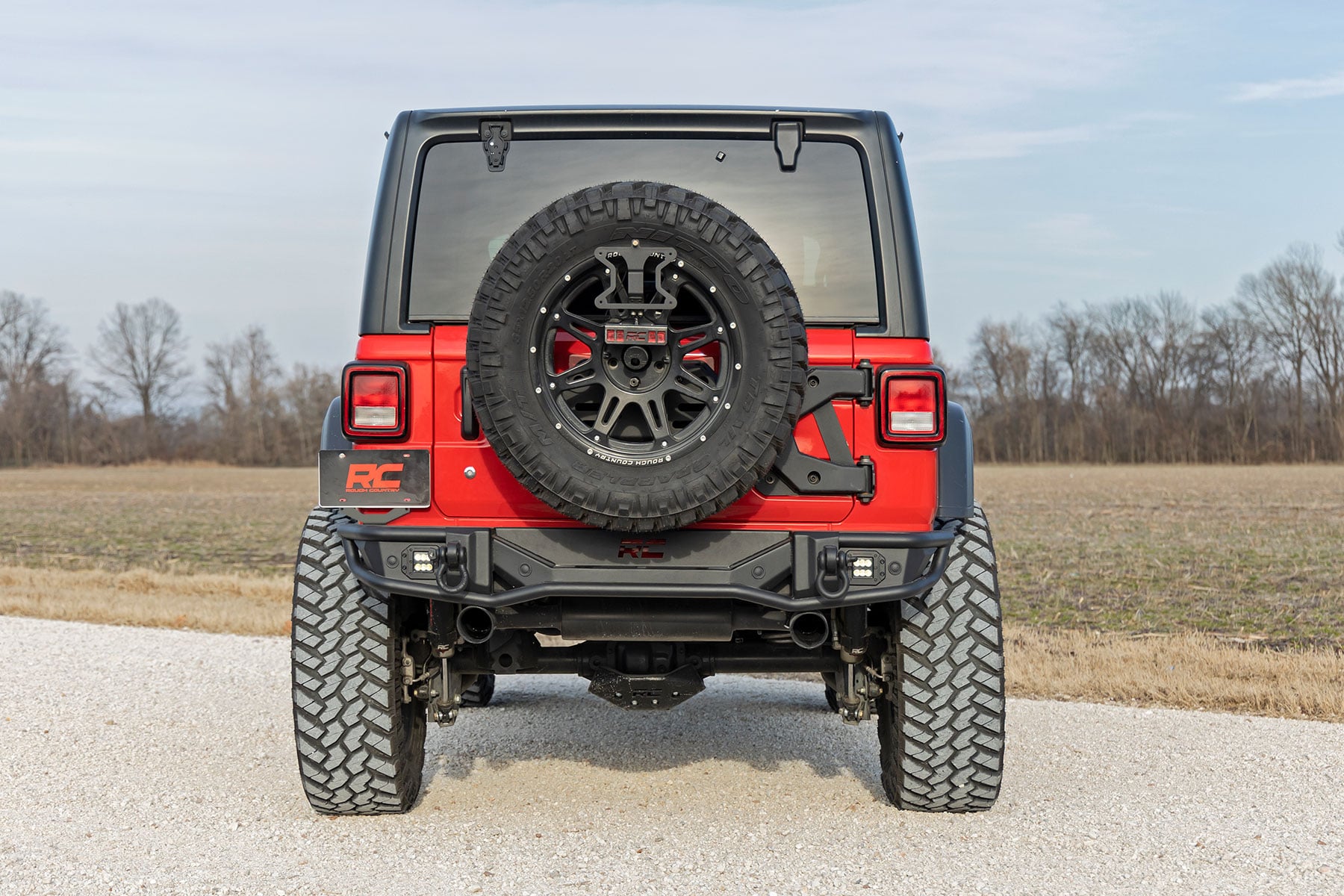 Rear Bumper | Tubular | Jeep Wrangler JL (18-26)/Wrangler Unlimited (18-26) by Rough Country