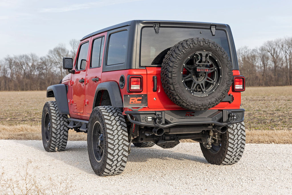 Rear Bumper | Tubular | Jeep Wrangler JL (18-26)/Wrangler Unlimited (18-26) by Rough Country
