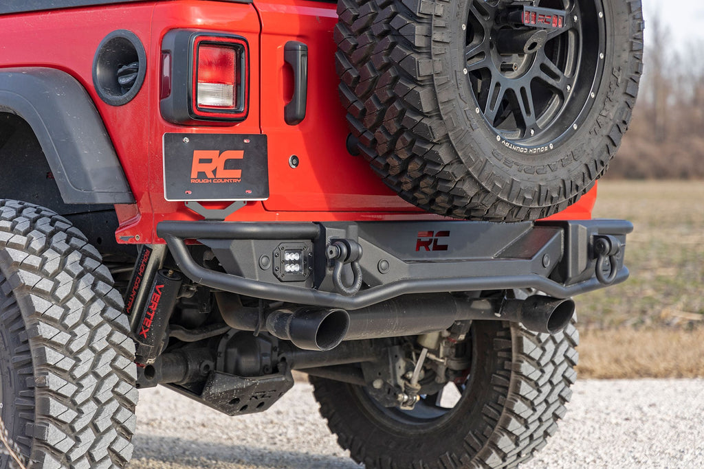 Rear Bumper | Tubular | Jeep Wrangler JL (18-26)/Wrangler Unlimited (18-26) by Rough Country