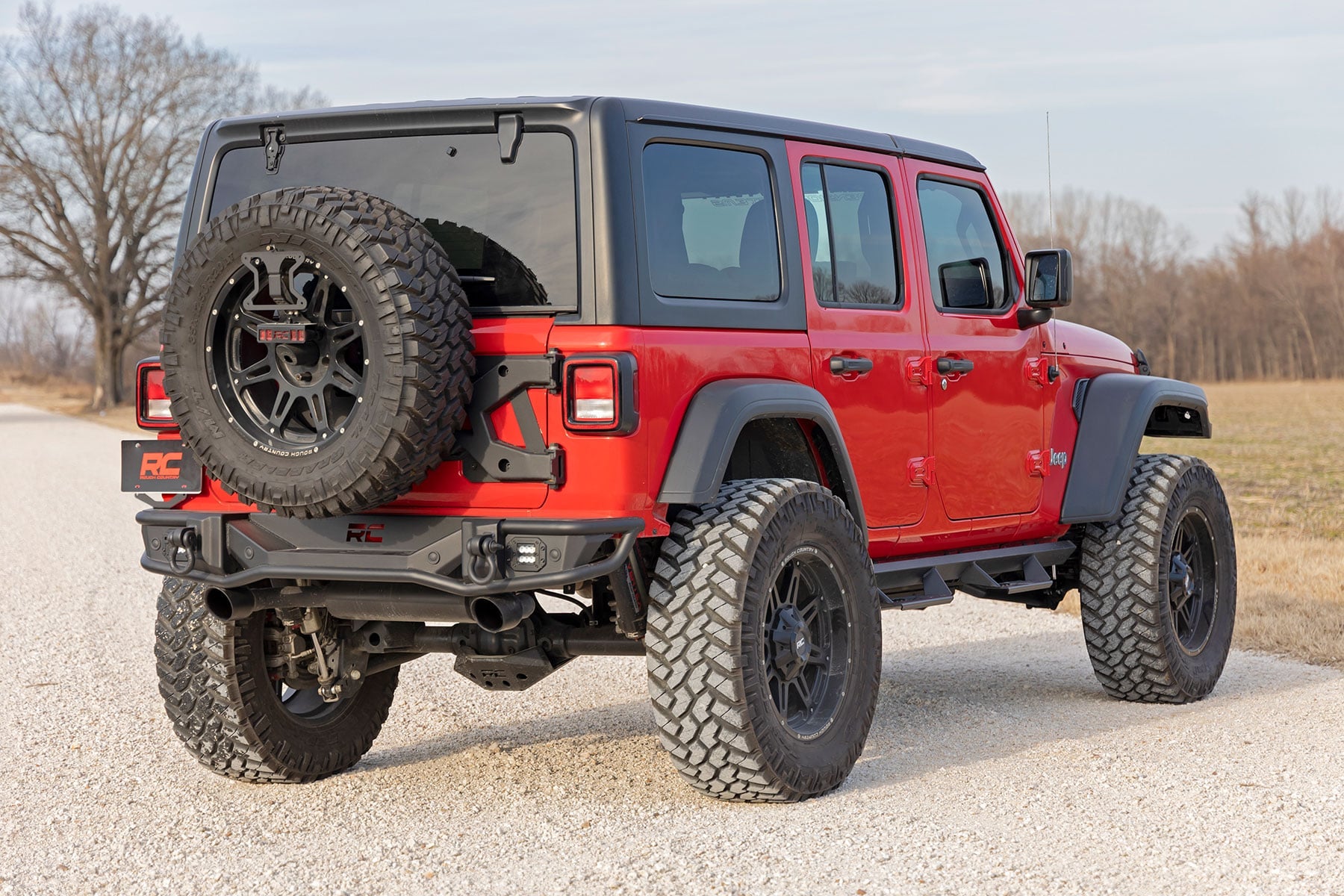 Rear Bumper | Tubular | Jeep Wrangler JL (18-26)/Wrangler Unlimited (18-26) by Rough Country