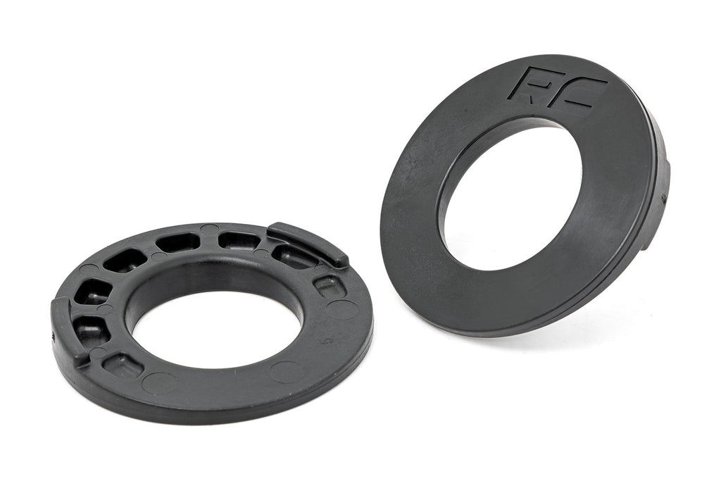 Rear Coil Spring Correction Plates | Jeep Wrangler JK/Wrangler Unlimited (07-18) by Rough Country