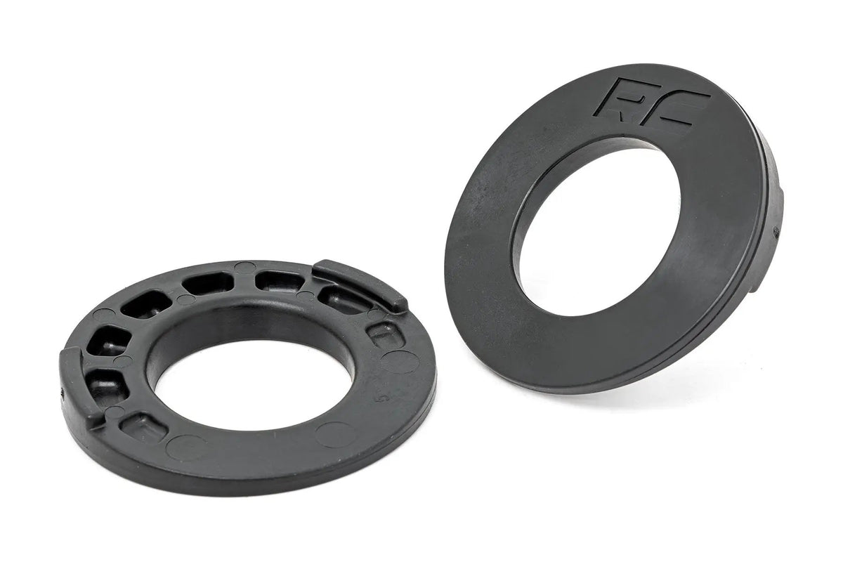 Rear Coil Spring Correction Plates | Jeep Wrangler JK/Wrangler Unlimited (07-18) by Rough Country