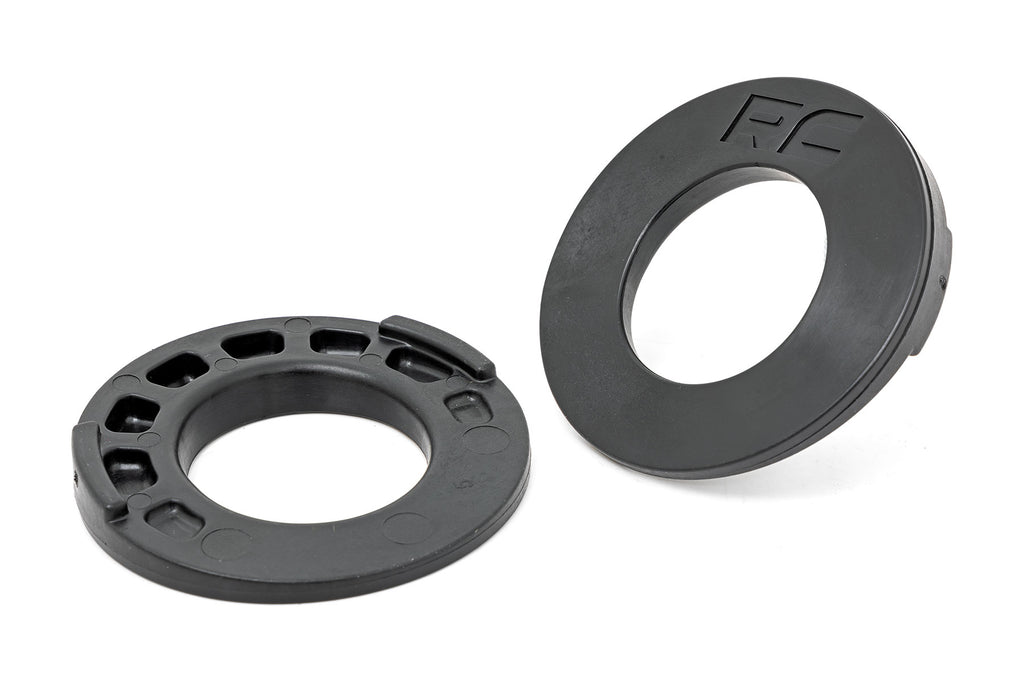 Rear Coil Spring Correction Plates | Jeep Wrangler JK/Wrangler Unlimited (07-18) by Rough Country