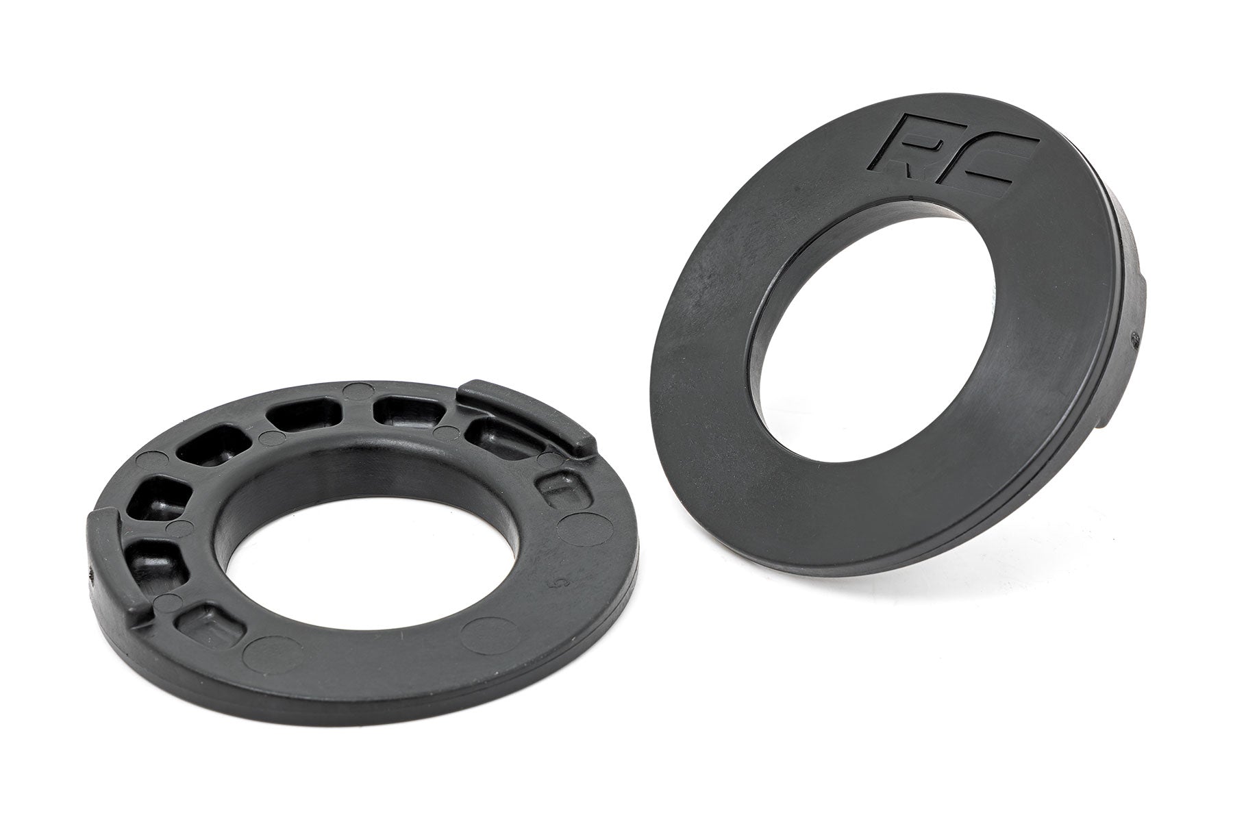 Rear Coil Spring Correction Plates | Jeep Wrangler JK/Wrangler Unlimited (07-18) by Rough Country