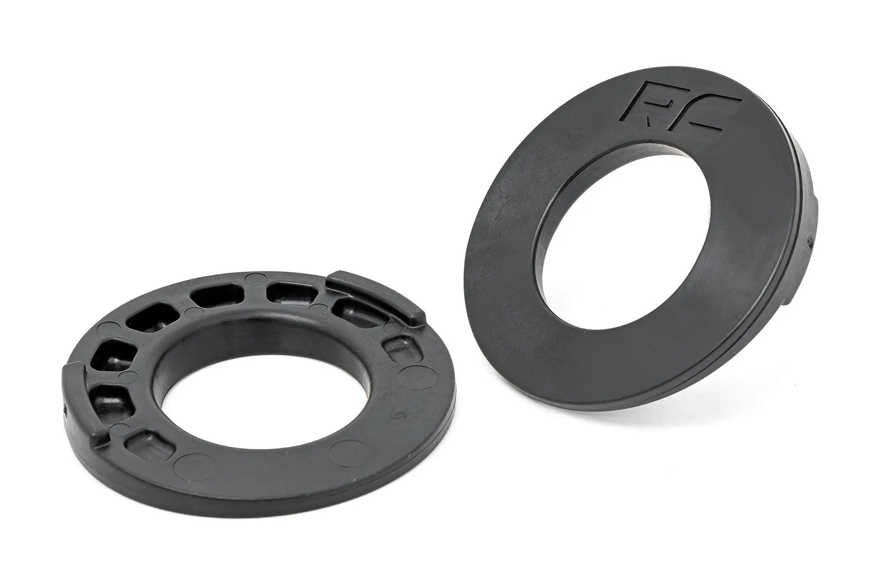 Rear Coil Spring Correction Plates | Jeep Wrangler JK/Wrangler Unlimited (07-18) by Rough Country