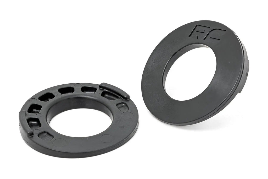 Rear Coil Spring Correction Plates | Jeep Wrangler JK/Wrangler Unlimited (07-18) by Rough Country